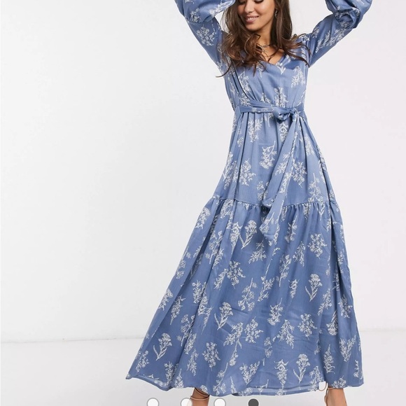 NEW Y.A.S Maxi Dress - Picture 4 of 8